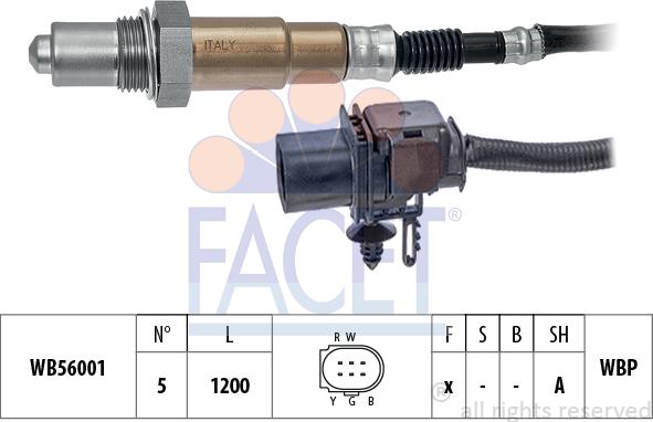 FACET 10.8426 - Sonda lambda www.autoricambit.com