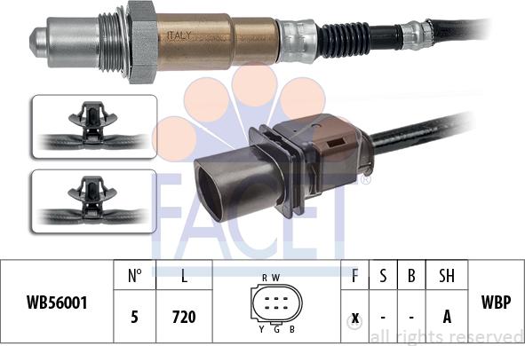 FACET 10.8421 - Sonda lambda www.autoricambit.com