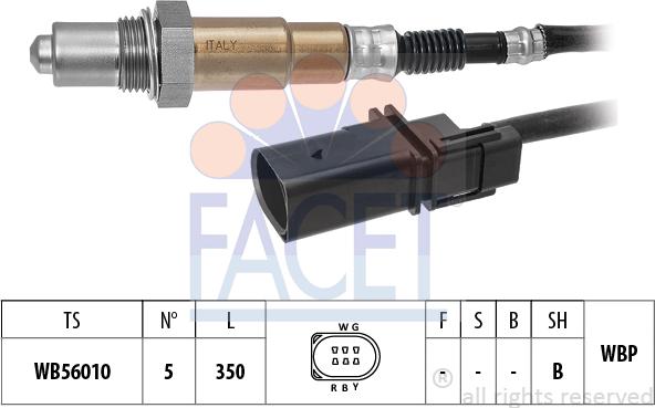 FACET 10.8585 - Sonda lambda www.autoricambit.com