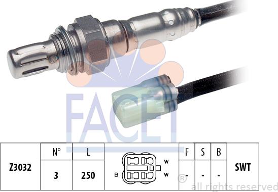 FACET 10.8059 - Sonda lambda www.autoricambit.com