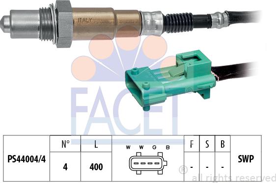 FACET 10.8068 - Sonda lambda www.autoricambit.com