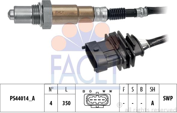 FACET 10.8305 - Sonda lambda www.autoricambit.com