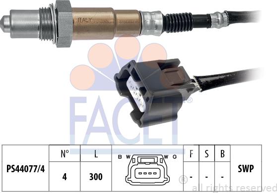 FACET 10.8200 - Sonda lambda www.autoricambit.com