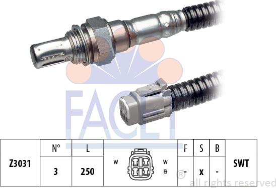 FACET 10.7909 - Sonda lambda www.autoricambit.com