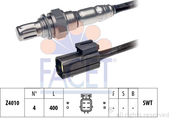 FACET 10.7914 - Sonda lambda www.autoricambit.com