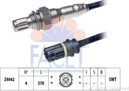 FACET 10.7927 - Sonda lambda www.autoricambit.com