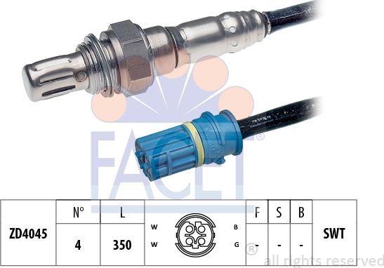 FACET 10.7416 - Sonda lambda www.autoricambit.com