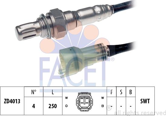 FACET 10.7484 - Sonda lambda www.autoricambit.com