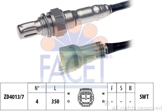 FACET 10.7488 - Sonda lambda www.autoricambit.com