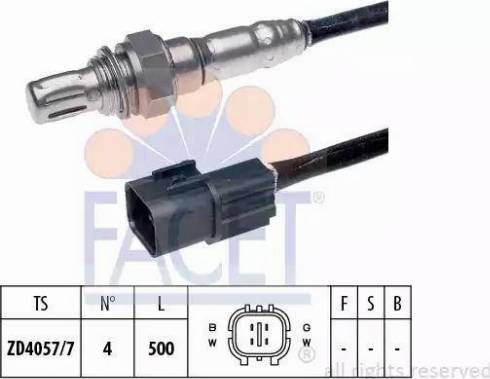 FACET 10.7531 - Sonda lambda www.autoricambit.com