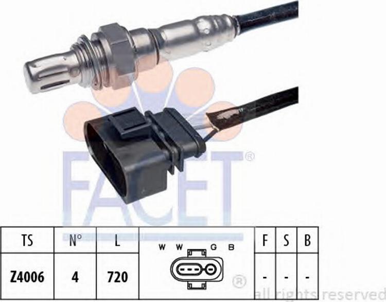 FACET 107088 - Sonda lambda www.autoricambit.com