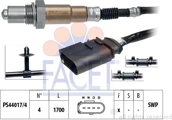 FACET 10.7165 - Sonda lambda www.autoricambit.com