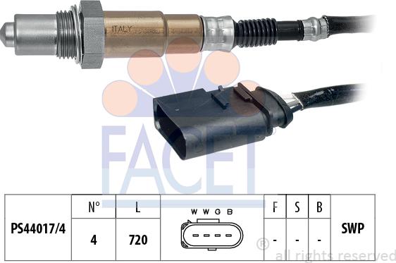 FACET 10.7175 - Sonda lambda www.autoricambit.com