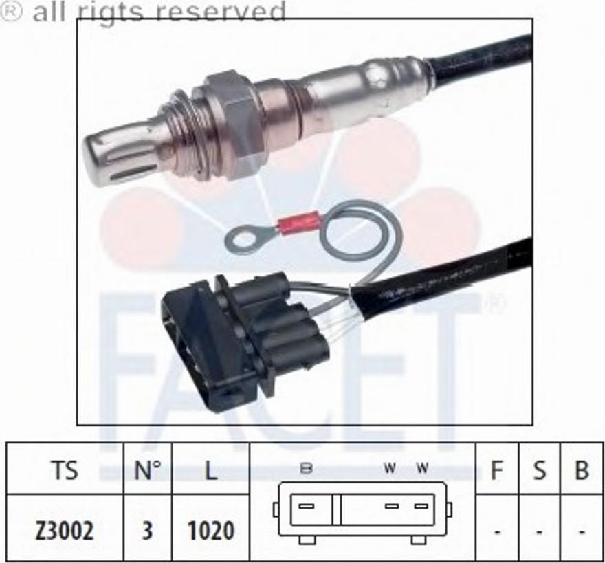 FACET 107348 - Sonda lambda www.autoricambit.com