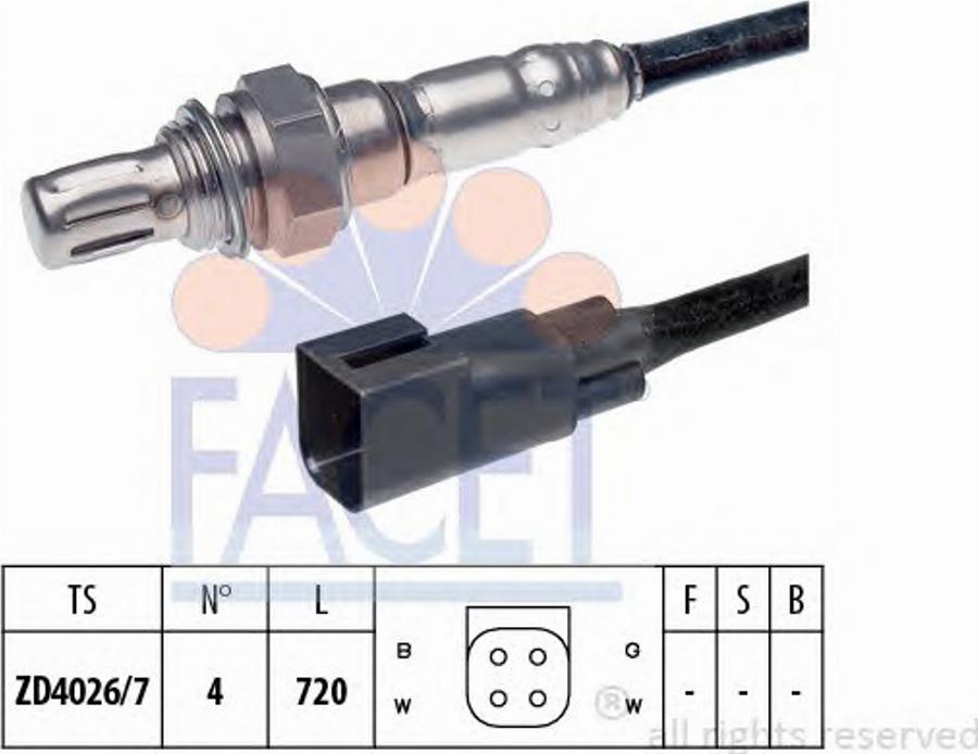 FACET 107799 - Sonda lambda www.autoricambit.com