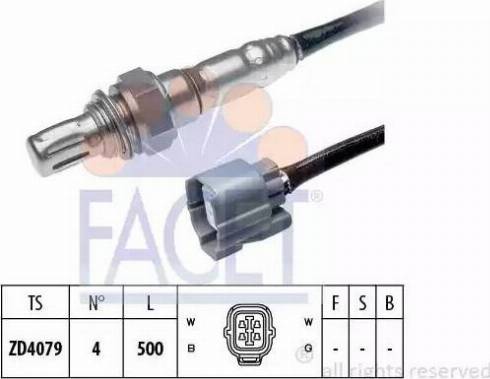 FACET 10.7748 - Sonda lambda www.autoricambit.com