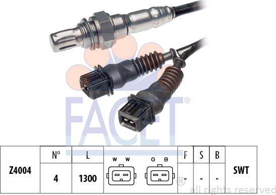 FACET 10.7716 - Sonda lambda www.autoricambit.com