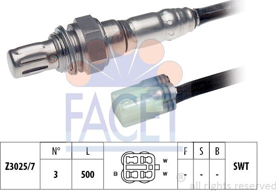 FACET 10.7786 - Sonda lambda www.autoricambit.com