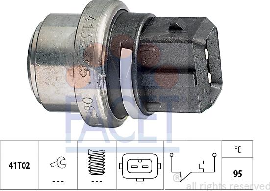 FACET 7.4133 - Sensore, Temperatura refrigerante www.autoricambit.com