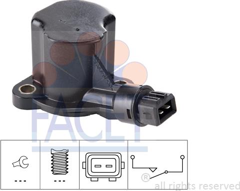 FACET 7.6193 - Interruttore, Luce di retromarcia www.autoricambit.com