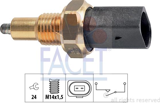 FACET 7.6256 - Interruttore, Luce di retromarcia www.autoricambit.com