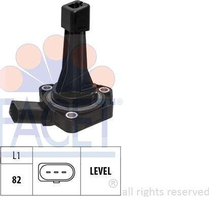 FACET 7.0232 - Sensore, Livello olio motore www.autoricambit.com