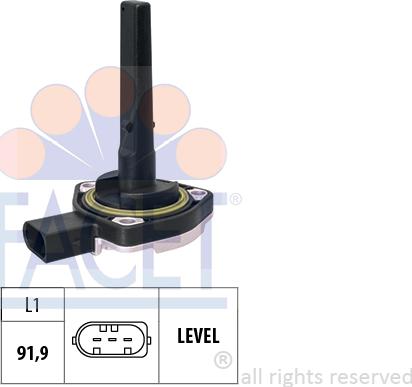 FACET 7.0237 - Sensore, Livello olio motore www.autoricambit.com