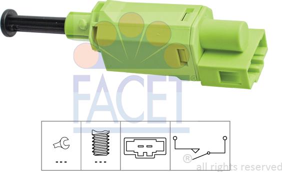 FACET 7.1198 - Innesto, Comando disinnesto frizione www.autoricambit.com