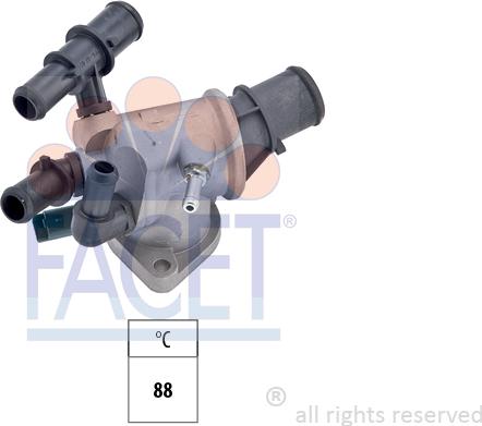 FACET 7.8582 - Termostato, Refrigerante www.autoricambit.com