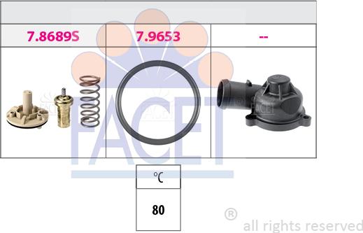 FACET 7.8689K - Termostato, Refrigerante www.autoricambit.com