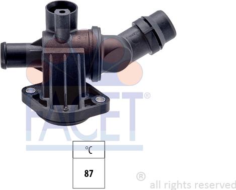 FACET 7.8681 - Termostato, Refrigerante www.autoricambit.com