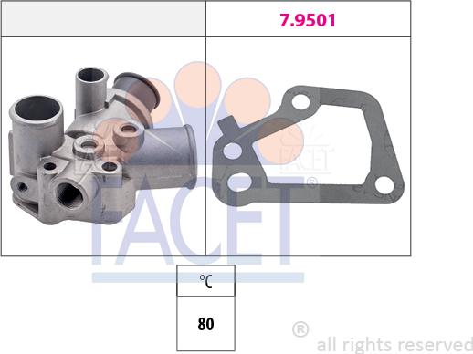 FACET 7.8144 - Termostato, Refrigerante www.autoricambit.com