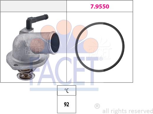 FACET 7.8157 - Termostato, Refrigerante www.autoricambit.com