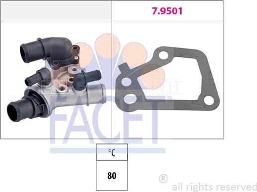 FACET 7.8102 - Termostato, Refrigerante www.autoricambit.com