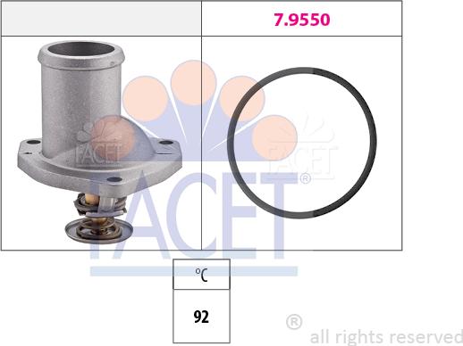 FACET 7.8188 - Termostato, Refrigerante www.autoricambit.com