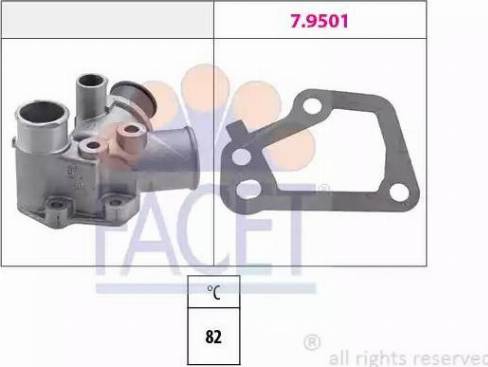 FACET 7.8126 - Termostato, Refrigerante www.autoricambit.com