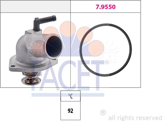 FACET 7.8174 - Termostato, Refrigerante www.autoricambit.com