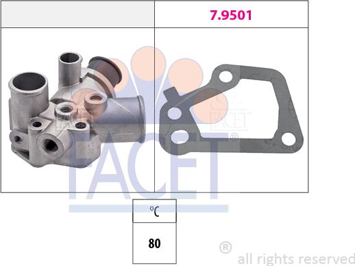 FACET 7.8175 - Termostato, Refrigerante www.autoricambit.com