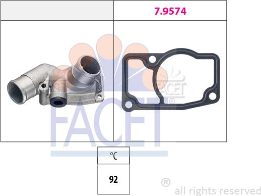 FACET 7.8832 - Termostato, Refrigerante www.autoricambit.com