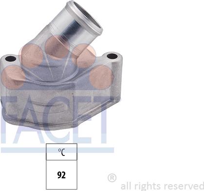 FACET 7.8351 - Termostato, Refrigerante www.autoricambit.com