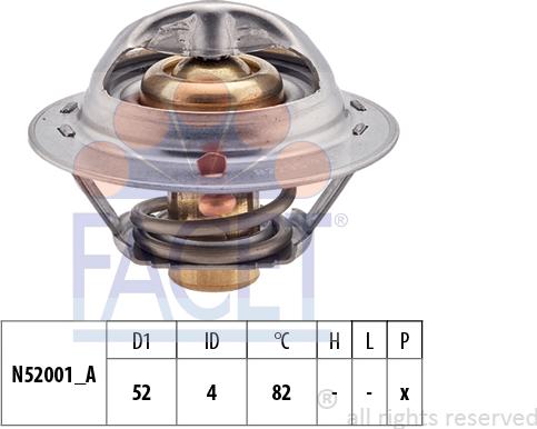 FACET 7.8229S - Termostato, Refrigerante www.autoricambit.com