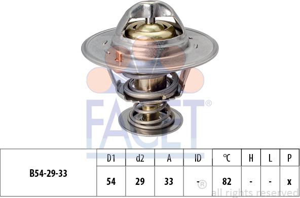 FACET 7.8797S - Termostato, Refrigerante www.autoricambit.com