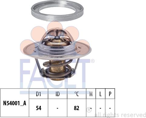 FACET 7.8740S - Termostato, Refrigerante www.autoricambit.com