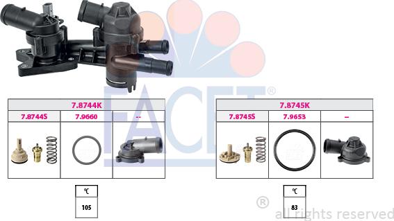 FACET 7.7962KK - Termostato, Refrigerante www.autoricambit.com