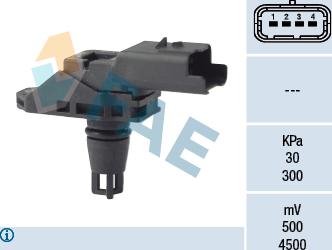 FAE 15132 - Sensore, Pressione collettore d'aspirazione www.autoricambit.com