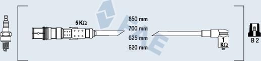 FAE 85681 - Kit cavi accensione www.autoricambit.com