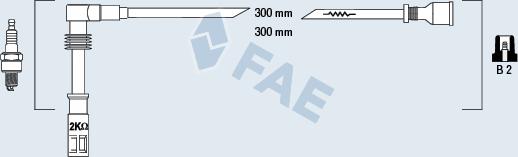 FAE 85682 - Kit cavi accensione www.autoricambit.com