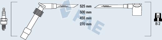 FAE 85084 - Kit cavi accensione www.autoricambit.com