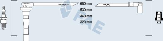 FAE 85801 - Kit cavi accensione www.autoricambit.com