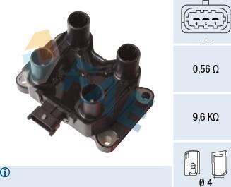 FAE 80358 - Bobina d'accensione www.autoricambit.com